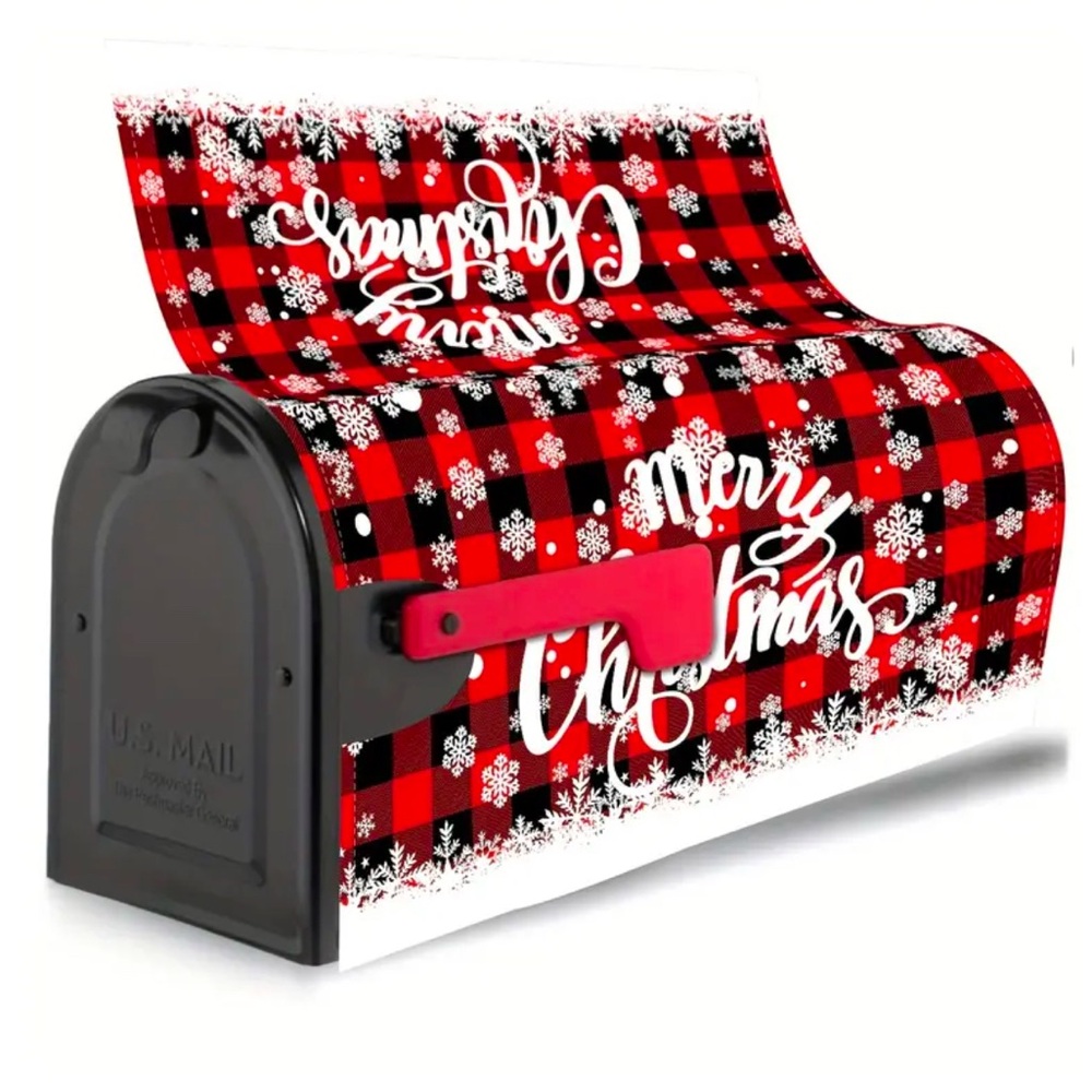 Christmas Mailbox Cover Holiday Decor Christmas Decor